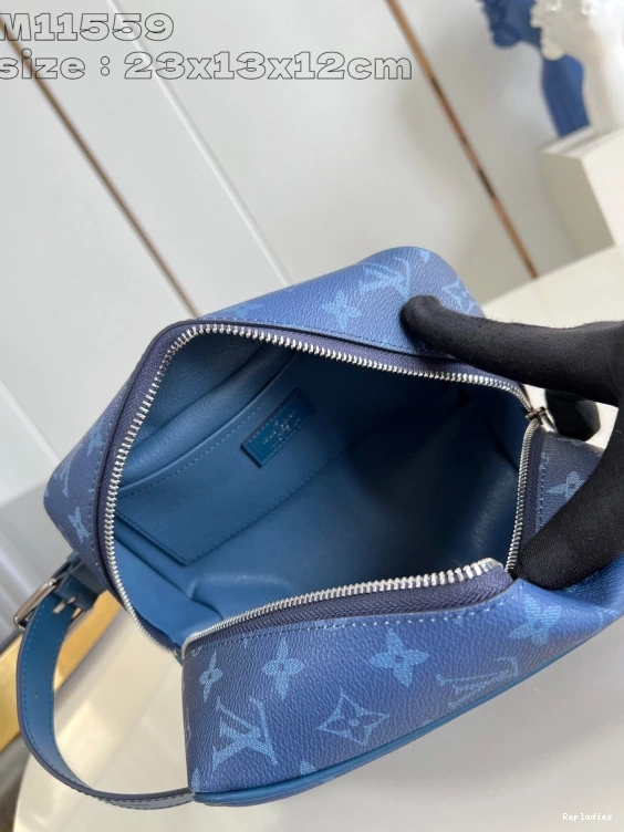 Fake Louis Bags LOUIS VUITTON LOCKER KIT DOPP bag-23*13*12CM 0713